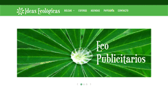 Desktop Screenshot of ideasecologicas.com