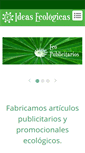 Mobile Screenshot of ideasecologicas.com